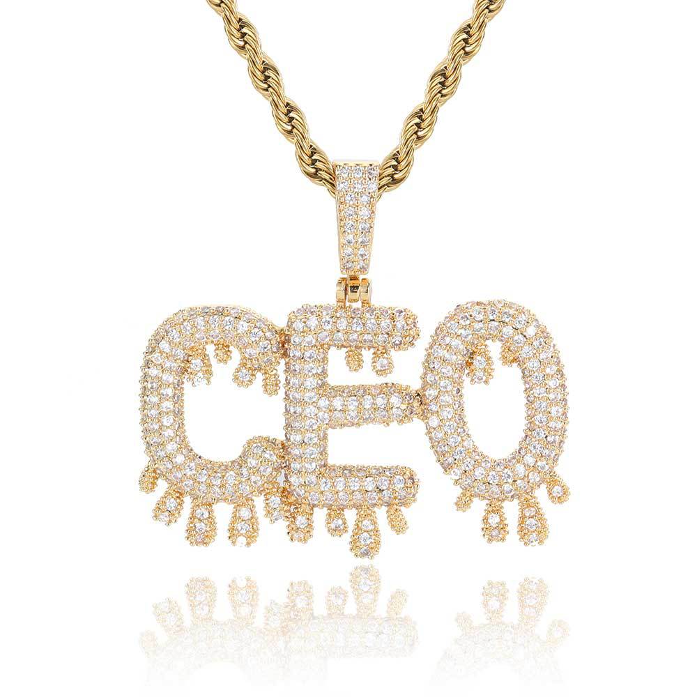 Teardrop Charm Necklace